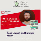Author Rodrigo Restrepo Montoya book launch at PALABRAS BILINGUAL BOOKSTORE for the official book launch of The Holy Days of Gregorio Pasos, Phoenix, AZ 85007