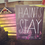 Haints Stay by Colin Winnette book front cover