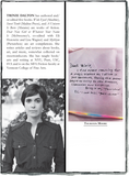 Inside cover flaps of Baby Geisha by Trinie Dalton