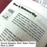 Whiteout Conditions by Tariq Shah covered by Azam Ahmed, New York Times "Recent Books of Interest" -- May 3, 2020