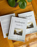Hardcover first edition of Christine Lai’s visionary novel Landscapes, September 12, 2023