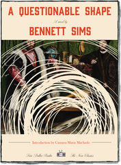 A Questionable Shape, a novel by Bennett Sims (Two Dollar Radio - The New Classics, March 2024)