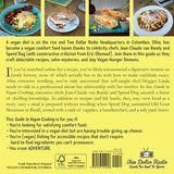 Two Dollar Radio Guide to Vegan Cooking by Jean-Claude van Randy, Speed Dog, with Eric Obenauf (Two Dollar Radio, 2020) back cover