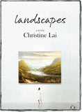 Landscapes a novel front cover by Christine Lai