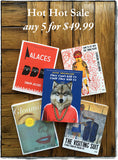 Two Dollar Radio Hot Hot books sale any 5 for 49.99 